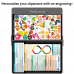 WhiteCoat Clipboard® - Silver Child Life Specialist Edition